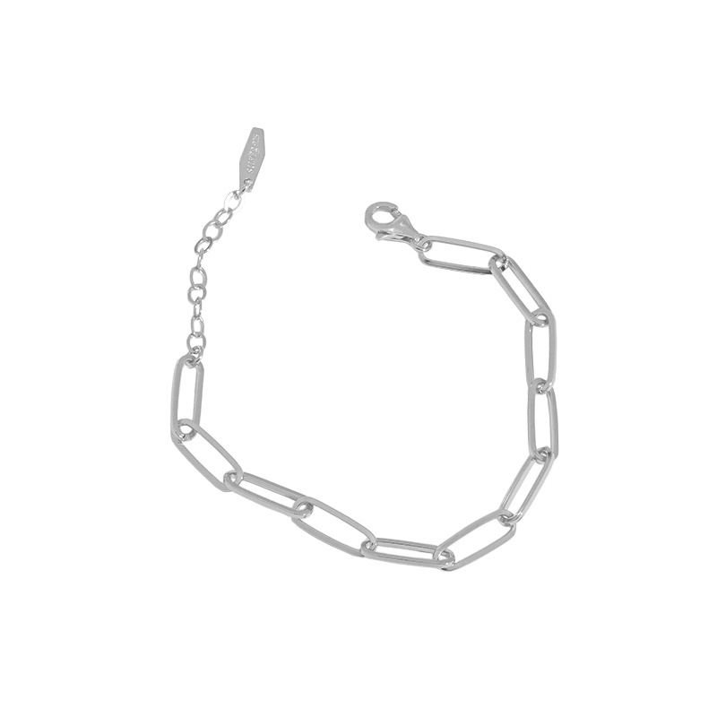 Hollow Chain 925 Sterling Silver Bracelet